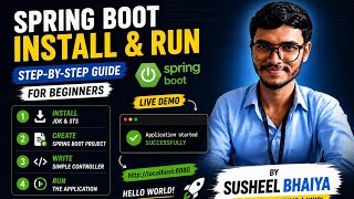Spring Boot Installation & Setup in Hindi | Spring Boot Kaise Start Kare? |IntelliJIDEA Tutorial Run