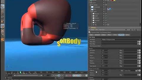 Cinema 4d R12 Dynamics Soft Body