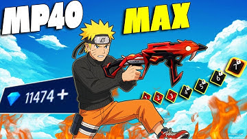 Cobra Mp40 Full Max😱 How to Upgrade Evo Guns🔫in Less Diamonds🤑Free Fire