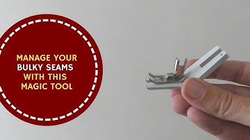 Manage your bulky seams with this magic tool!