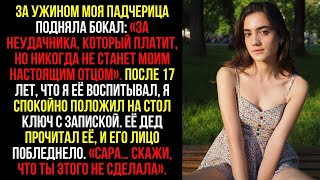 картинка: За ужином моя падчерица подняла бокал- «За неудачника, который платит, но никогда не станет моим...