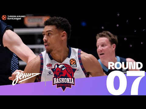 Zenit routs Baskonia! | Round 7, Highlights | Turkish Airlines EuroLeague