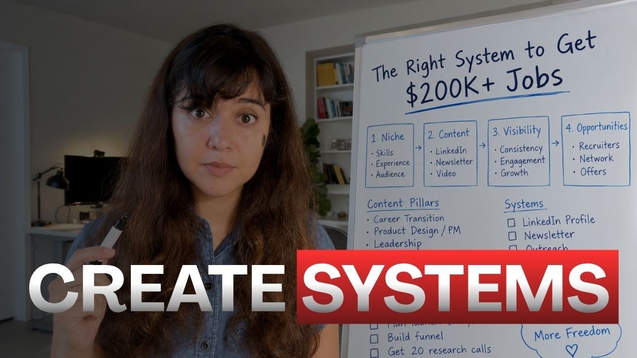 Getting $200k+ Job Is Hard, Until You Build Systems Like This