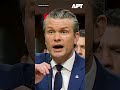 Senate Presses Hegseth on Officer Firings, He Defends Merit Standard | APT Clips