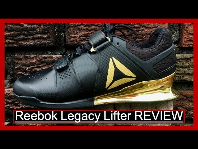 Reebok レガシーリフター スクワットシューズ ブラック×ゴールド Reebok Legacy Lifter Review And Unboxing - YouTube