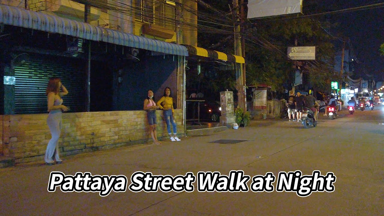Pattaya Soi Buakhao Walk on Sunday Night - 03 October 2021 Thailand