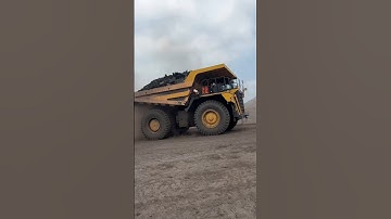 Caterpillar Mining Truck India Coal Mine
