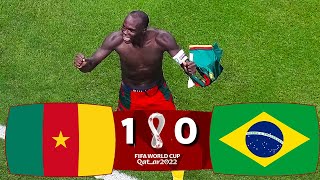 KAMERUN VS. BRAZÍLIE: VINCENT ABOUBAKAR DÁVÁ VÍTĚZSTVÍ KAMERUNU