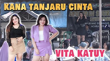 Kana Tanjaru Cinta Slow Remix By Vita Katuy - Live Music Panggung - Lagu Dayak Viral Terbaru 2024