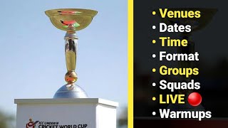 ICC U19 World Cup 2024 | Schedule & Timings | Squads & Groups | LIVE Streaming & Venue | Warmups