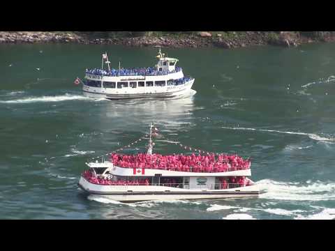 Video: Recorridos en barco Hornblower por las cataratas del Niágara, Canadá