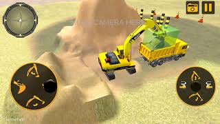 #Excavator - 3D Construction Simulator - Heavy Excavator Crane Simulator - Best Android Gameplay screenshot 2