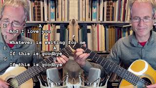 If This Is Goodbye - Mark Knopfler & Emmylou Harris (Sing-along guitar with tabs and lyrics)