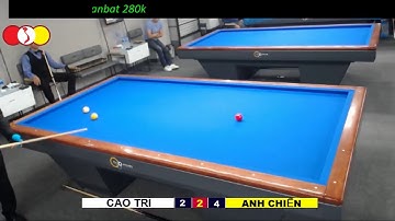 NGUYỄN ĐỨC ANH CHIẾN - CAO TRÍ - Billiards Fromm