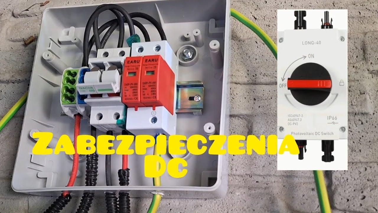Zabezpieczenie DC do nowego falownika offgrid owego