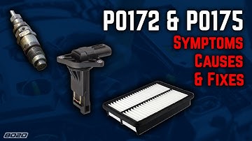 P0172 & P0175 Explained: Symptoms, Causes, & Fixes!