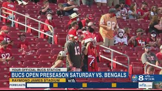 Raymond James Stadium ready to welcome fans as Bucs open preseason on Saturday