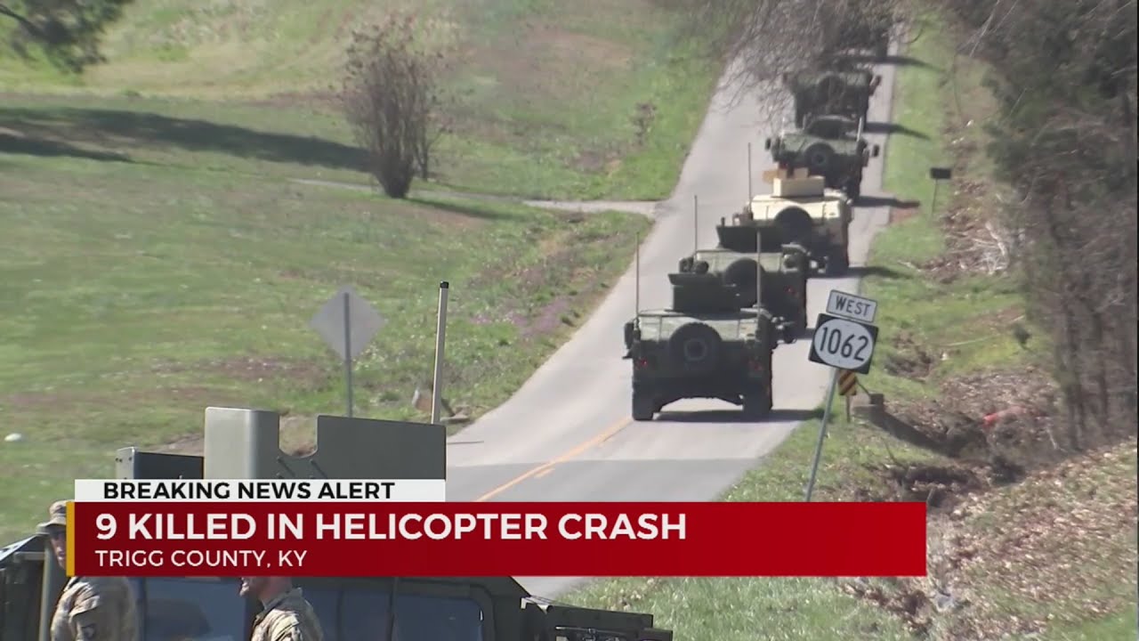 9 soldiers dead after 2 Fort Campbell Black Hawk helicopters crash on