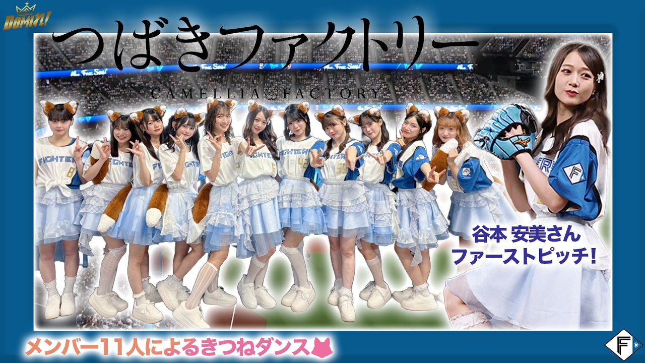 つばきファクトリーによるきつねダンス🦊谷本安美さんによるファースト