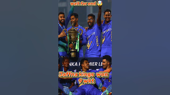 Jaffna kings vs Galle marvels final match highlights 2024 || GAM vs JKS highlights ||  #shorts