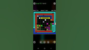 How to solve flow free (courtyard spin 12x12 level 91)