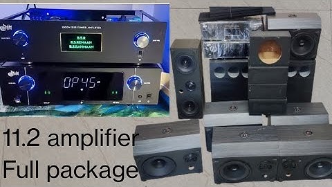 11.2 DOLBY DTS AMPLIFIER WITH SPEAKERS PACKEGE AND FITTING IN TAMIL 