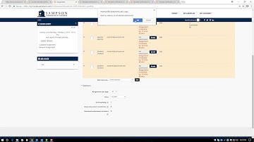 Granting Assignment Extension in Moodle