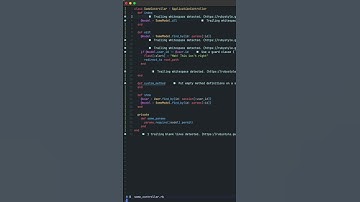 Quick tip on using Vim with RuboCop to clean up ruby code #shorts