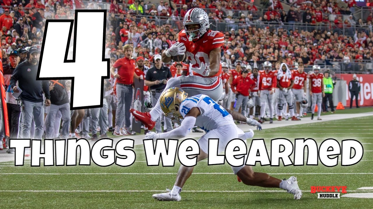 4 урока, которые мы извлекли из победы «Огайо Стэйт» над «УКЛА» со счётом 48-10