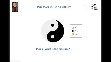 Wu Wei - 無為  (Action Without Attachment), A Tao Talk With Derek Lin