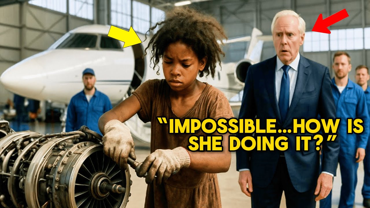 If You Allow, I Can Fix It"—No One Could Fix Billionaire's Jet Engine Until  Black Homeless Girl Did - YouTube