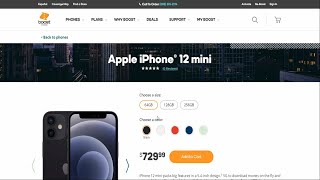 Apple iPhone 12 mini | Boost Mobile
