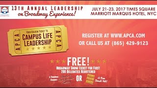 13th Annual Leadership on Broadway Experience