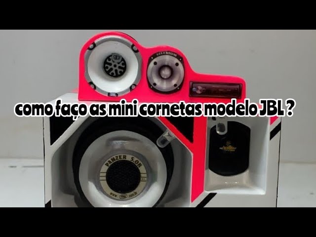 Mini drive JBL para seu Mini paredão. - Escorrega o Preço