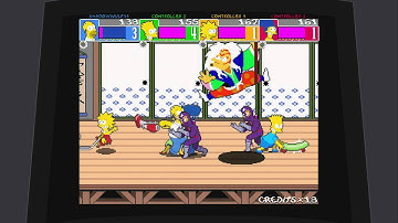 We Suck At The Simpsons Arcade Game - Part 4