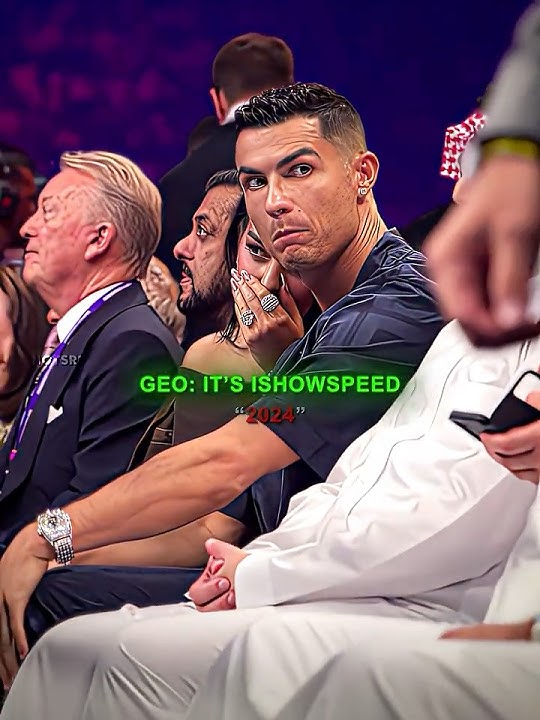 Ronaldo Reacts to IshowSpeed's Siuu 🔥☠️
