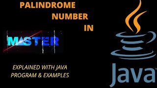 Palindrome Number Program in Java | Hindi