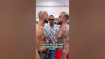 Jake Paul and Andrew Tate Face Off 😳