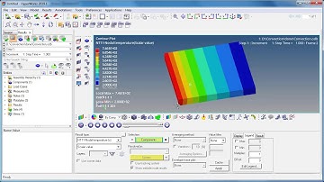 Abaqus - Conduction and Convection of Heat Transfer setup using HyperMesh