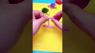 Diy tutorial of tortoise 🐢 pipe cleaner