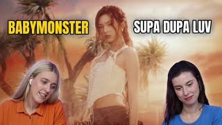 Babymonster  supa Dupa Luv First Reaction    Sisters