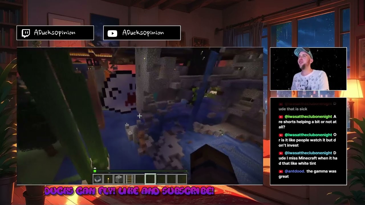 BLOWING UP A CASTLE! (Minecraft Duckcraft 1.0 gameplay)