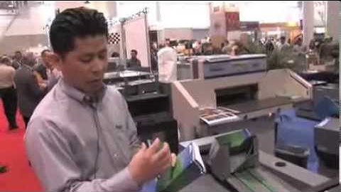 DUPLO 5000 BOOKLETMAKER SQUARE BACK SPINE with DUPLO SCC and DSF2000 Feeder