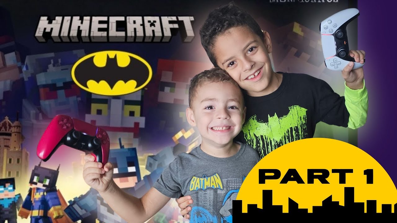 Minecraft Batman for PS5 //Solomon Plays & Elijah Plays - YouTube
