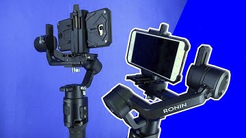 How to Adapt Phone Holder to Ronin SC Quick Release Plate │ RONIN SC AS PHONE GIMBAL