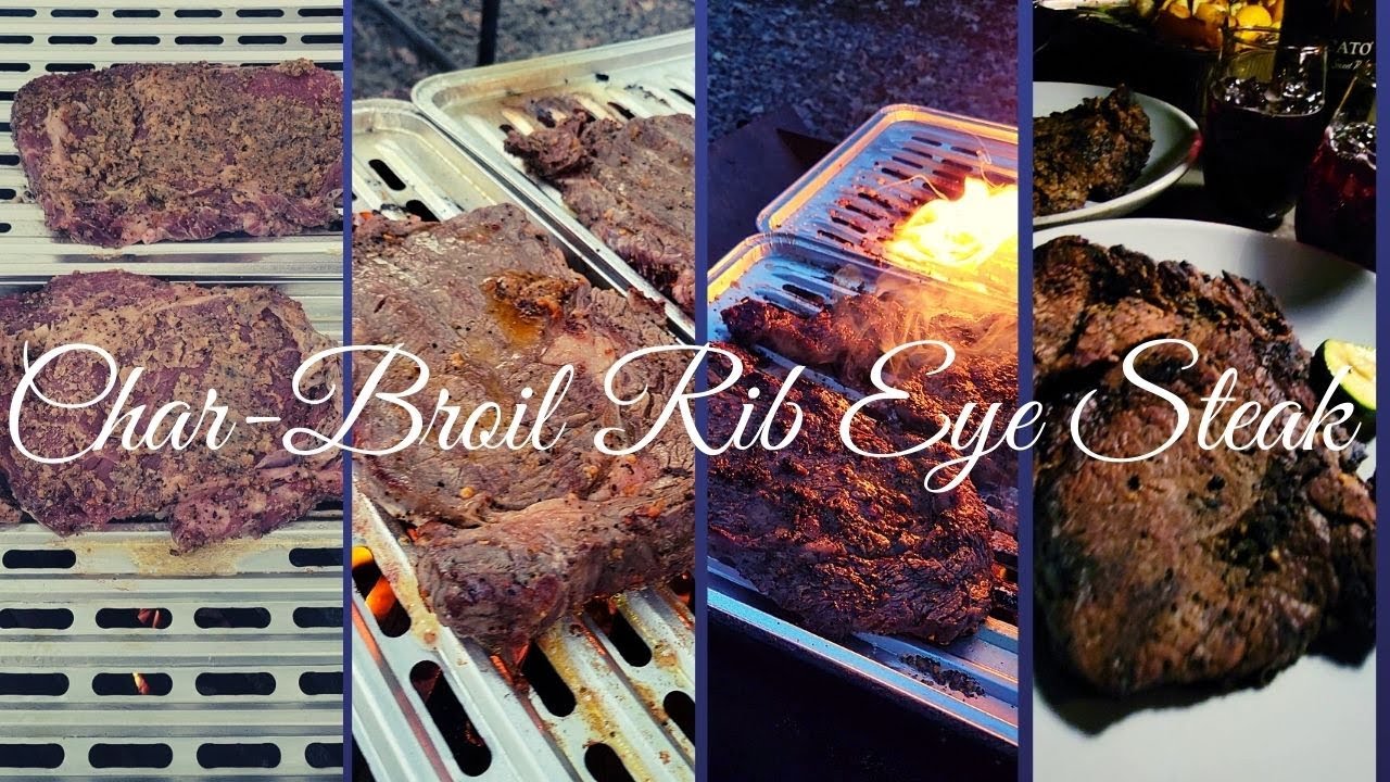 Char Broil Rib Eye Steak Camping Mood Autocamp shorts YouTube