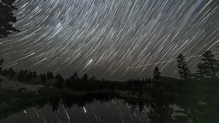 Perseid Meteor Shower and Cloud timelapse - 8K UHD