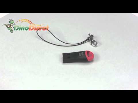 2 in 1 USB 2.0  Mini Micro SD TFlash TF M2 Memory Card Reader  from Dinodirect.com