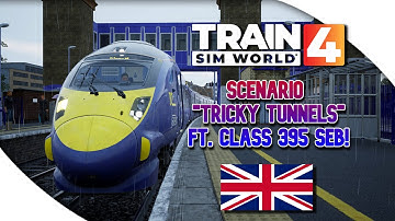 Train Sim World 4 - Southeastern Highspeed DLC - TRICKY TUNNELS W/ CLASS 395 SEB! #4k60fps