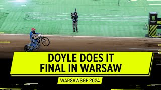 Doyle does in in Warsaw!! 🙌 The Final #WarsawSGP 2024 | FIM Speedway Grand Prix